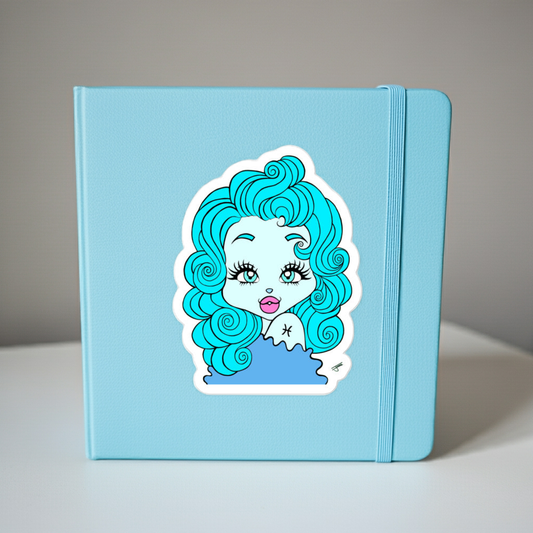 Miss Pisces Sticker