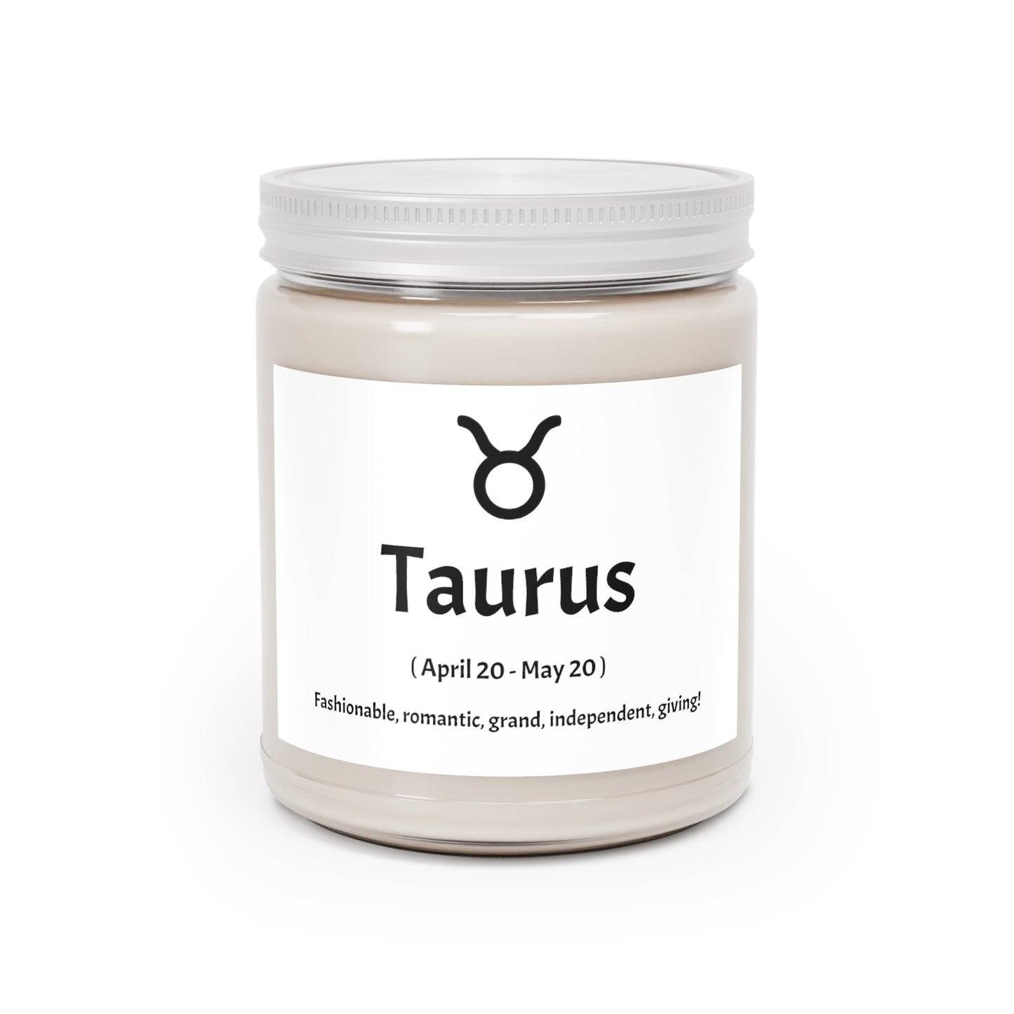Taurus Scented Candle