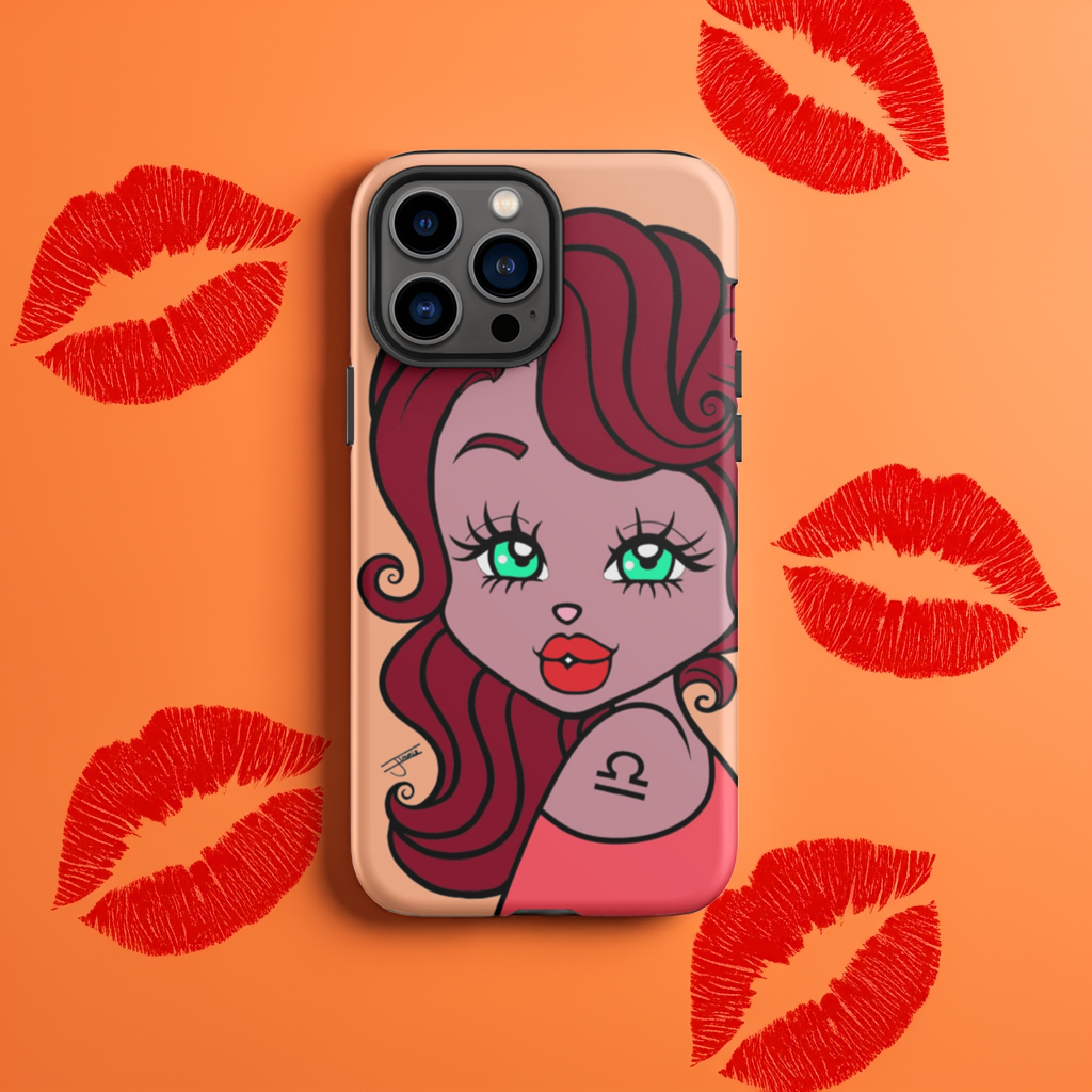 Miss Libra iPhone case