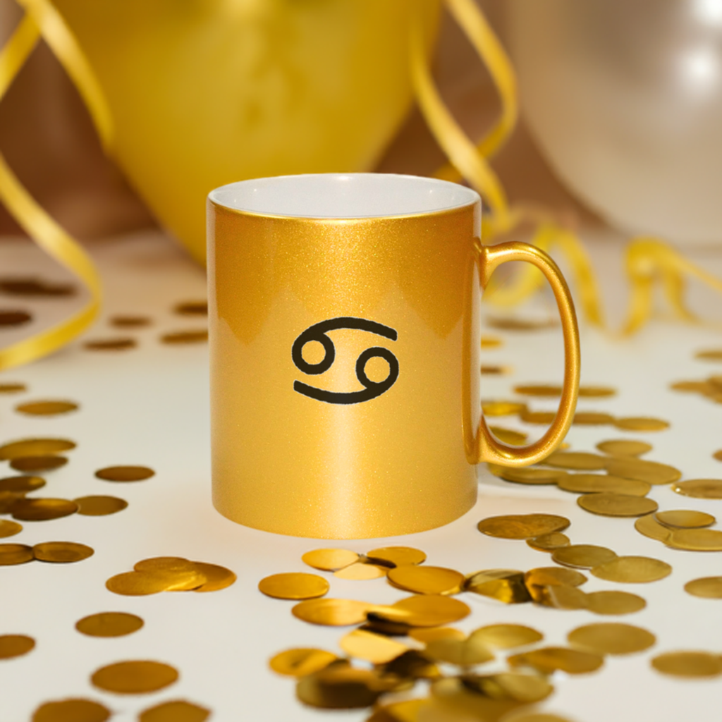 Cancerian Mug Silver / Gold