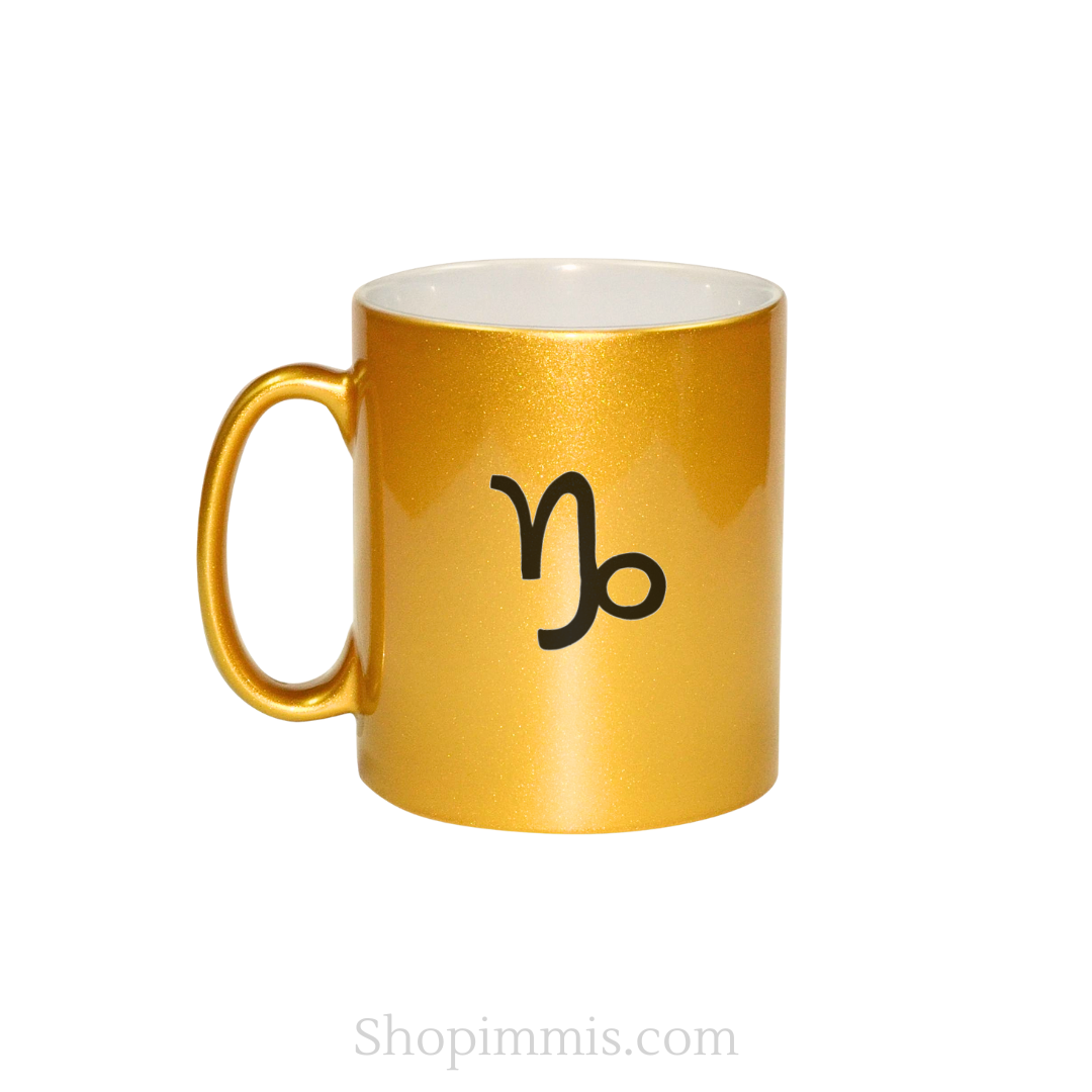 Capricorn Mug Silver / Gold