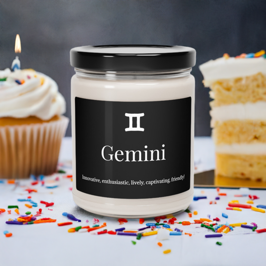 Gemini Scented Soy Candle