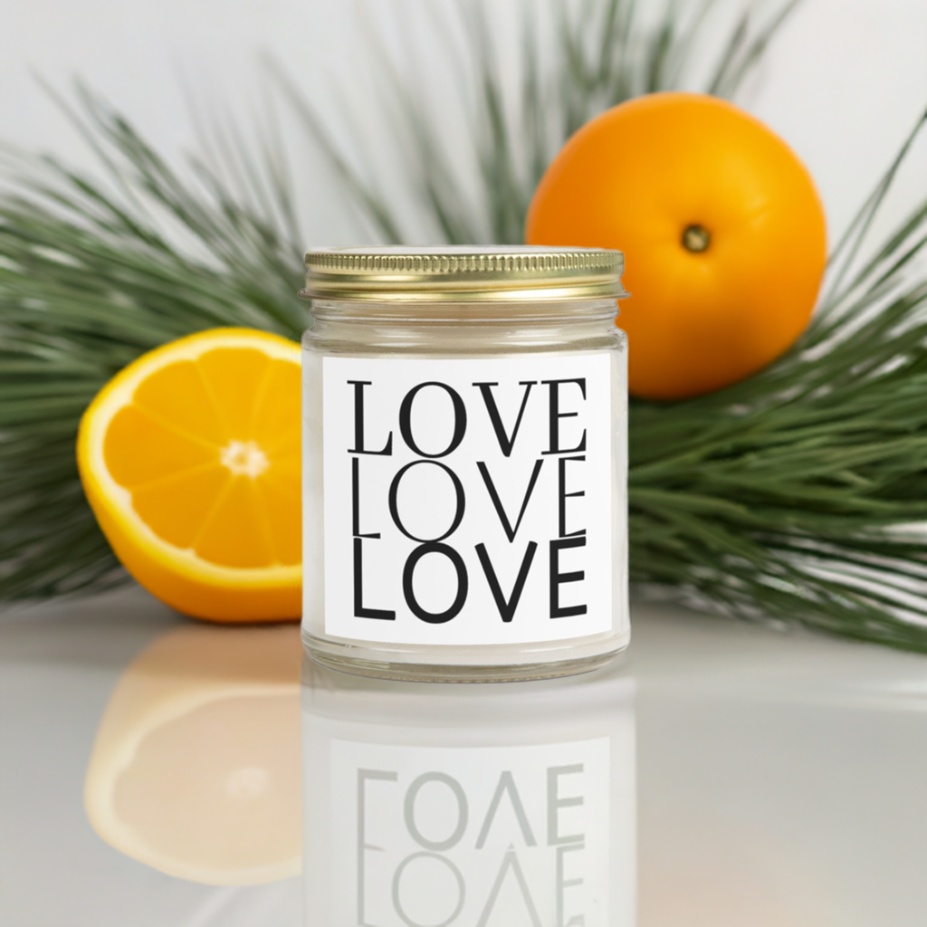 Love Love Love Candle