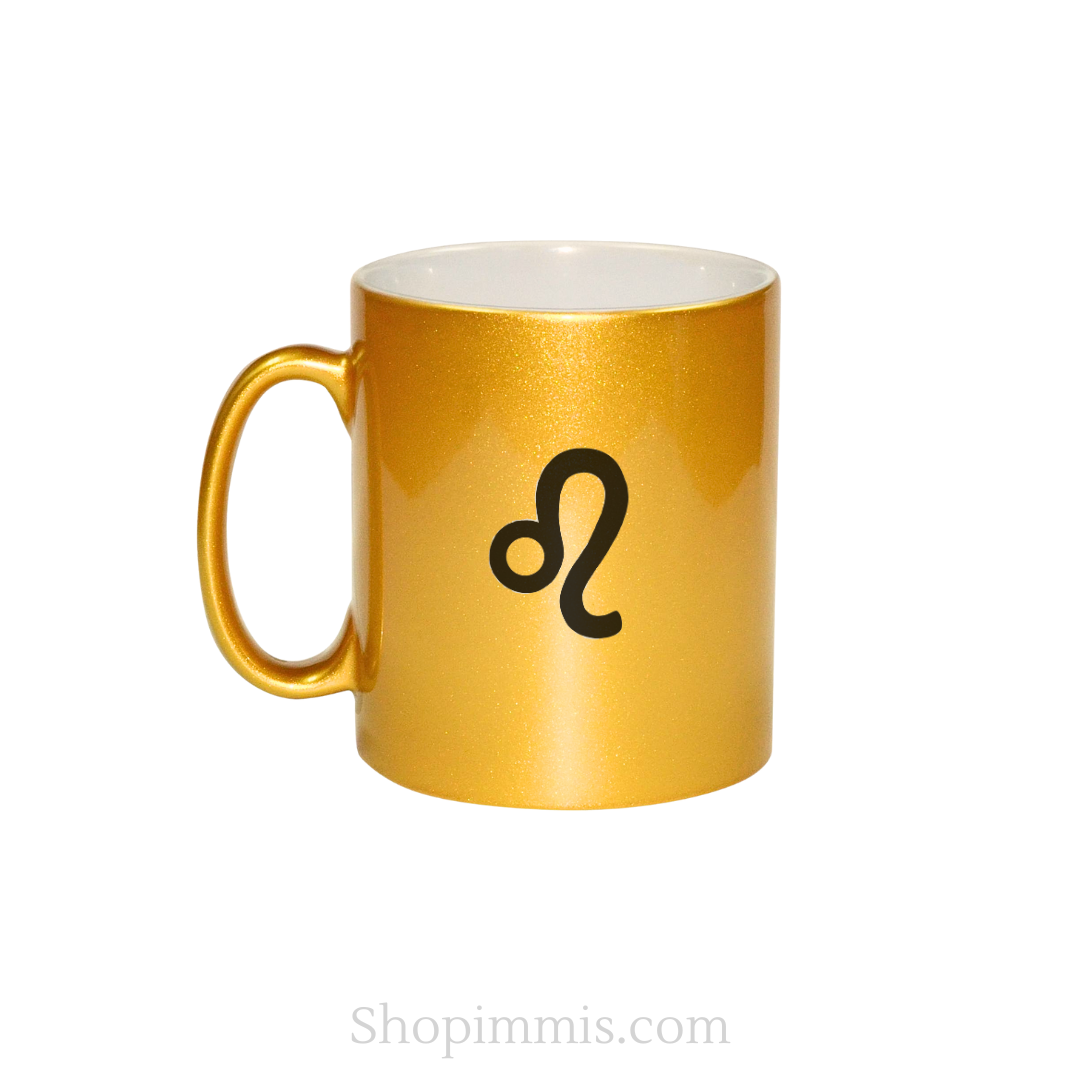 Leo Mug Silver / Gold
