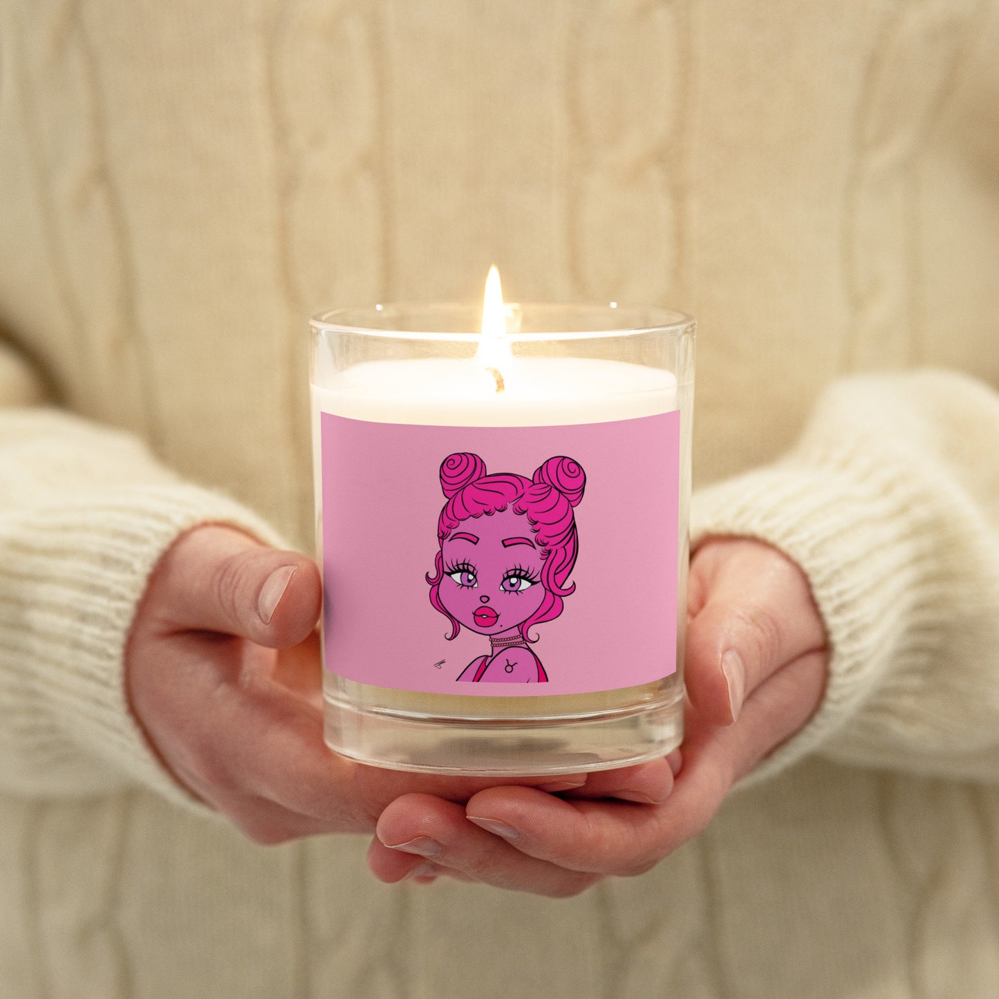 Miss Taurus Unscented Candle