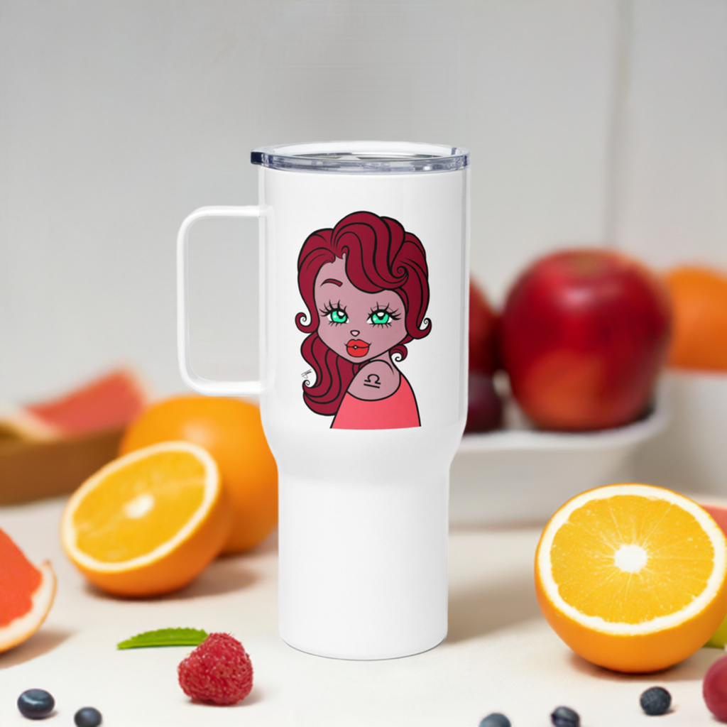 Miss Libra Travel mug