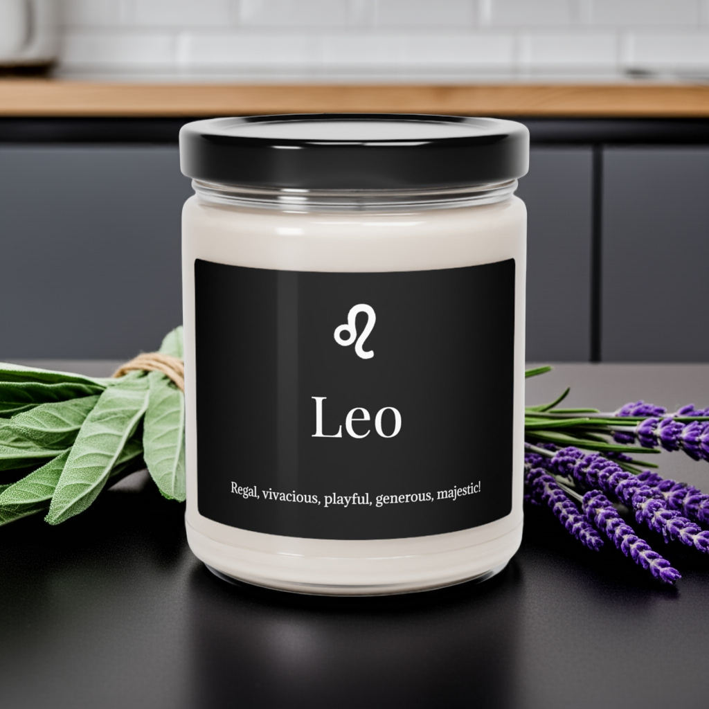 Leo Scented Soy Candle