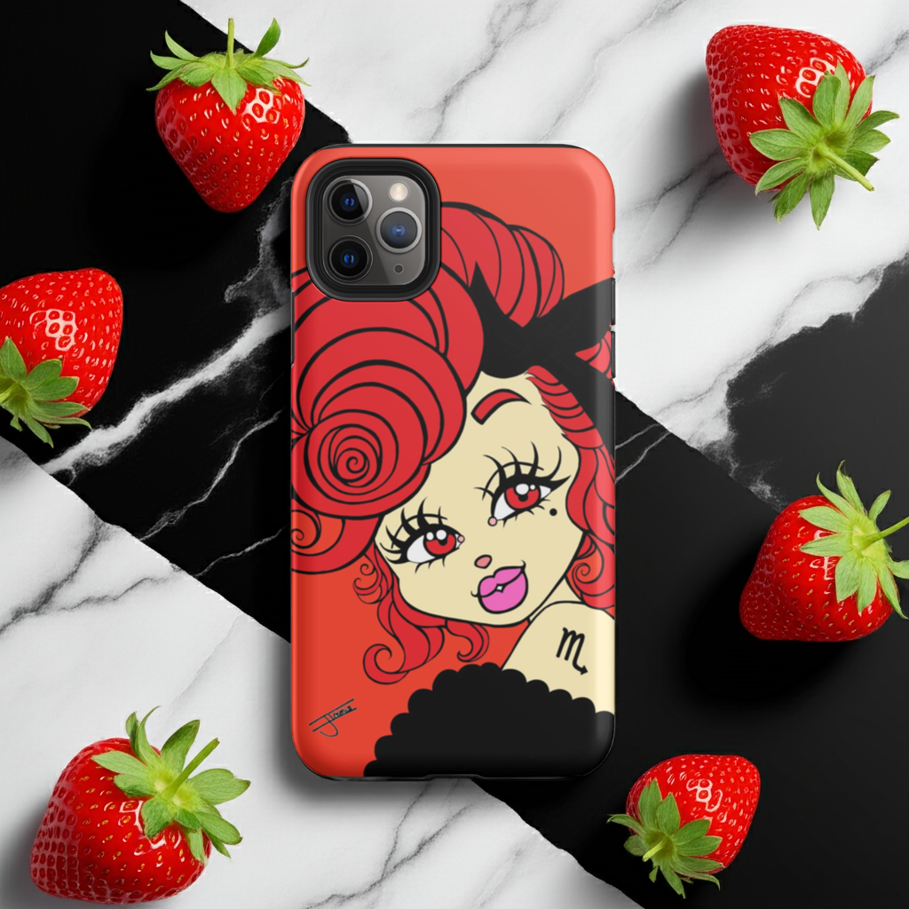 Miss Scorpio iPhone case