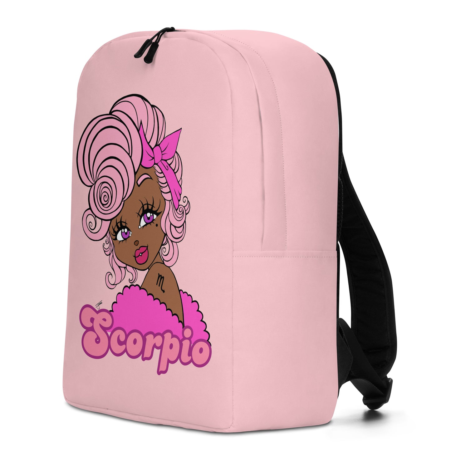 Miss Scorpio Pink Bookbag
