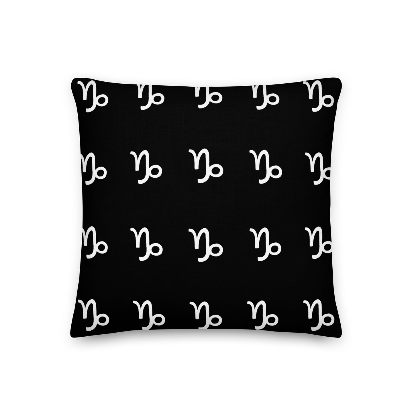 Capricorn Premium Pillow Black