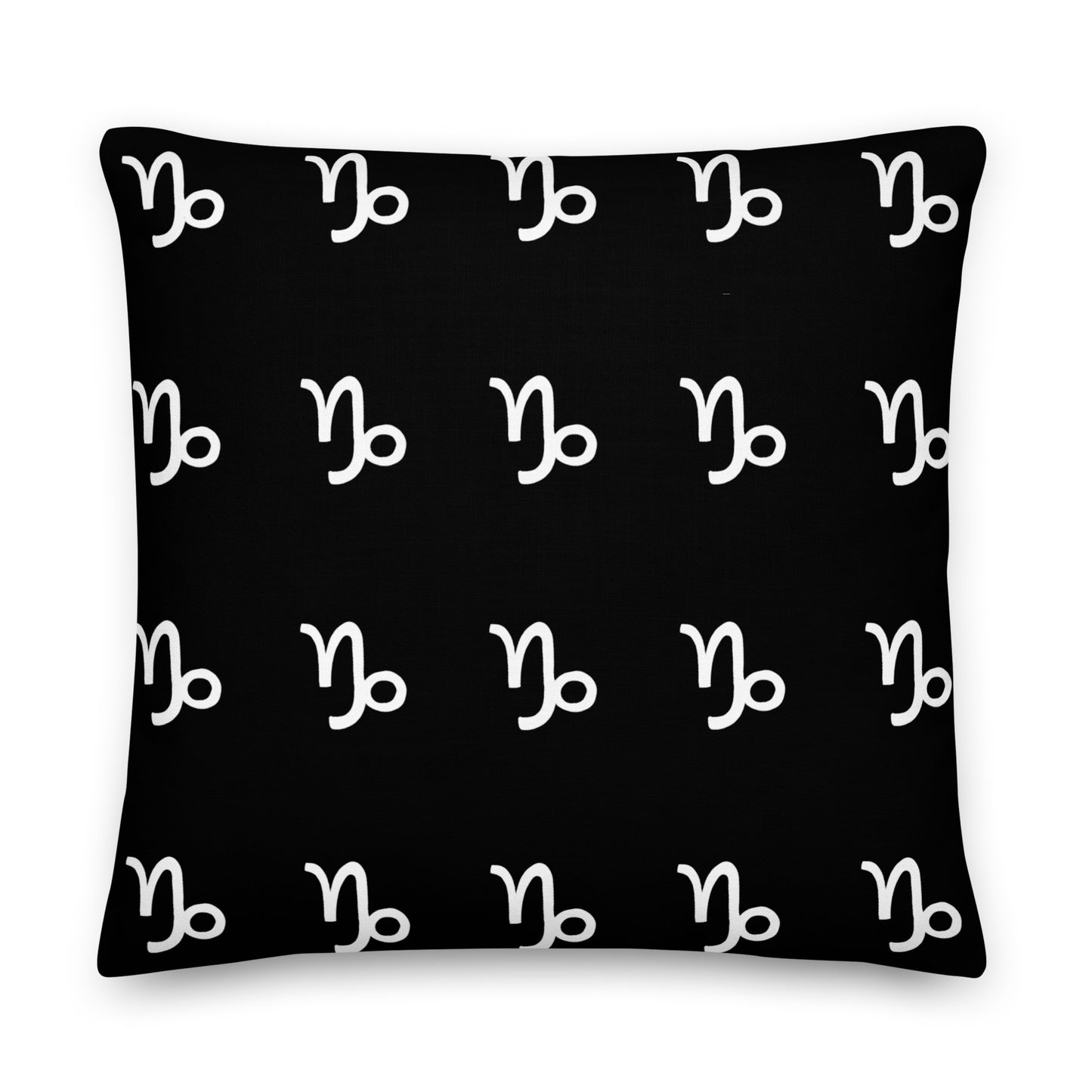 Capricorn Premium Pillow Black