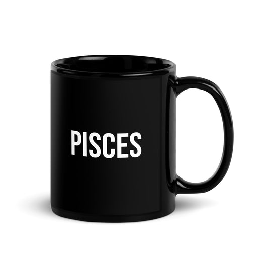 Pisces Mug Black