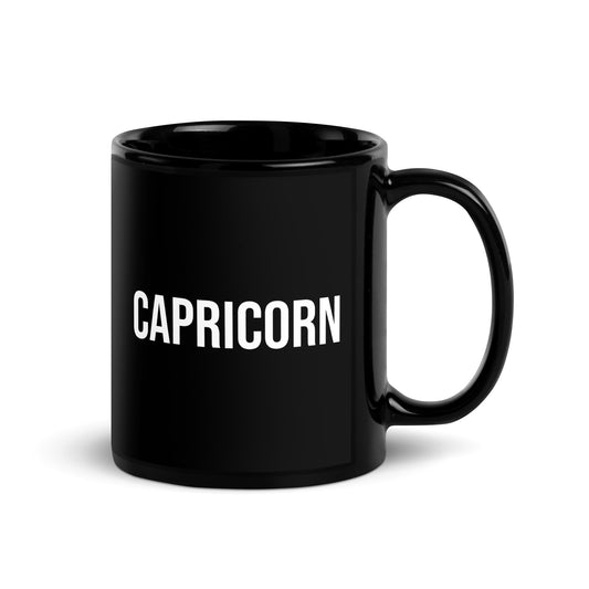 Capricorn Mug Black