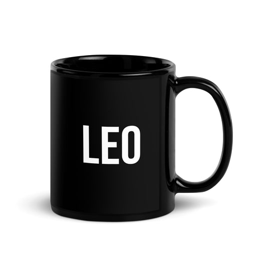 Leo Mug Black