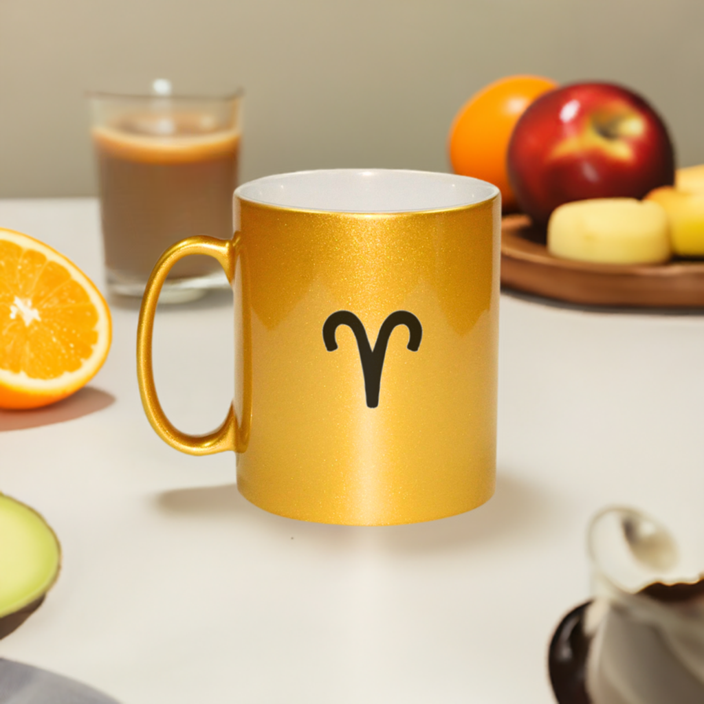 Aries Mug Silver / Gold