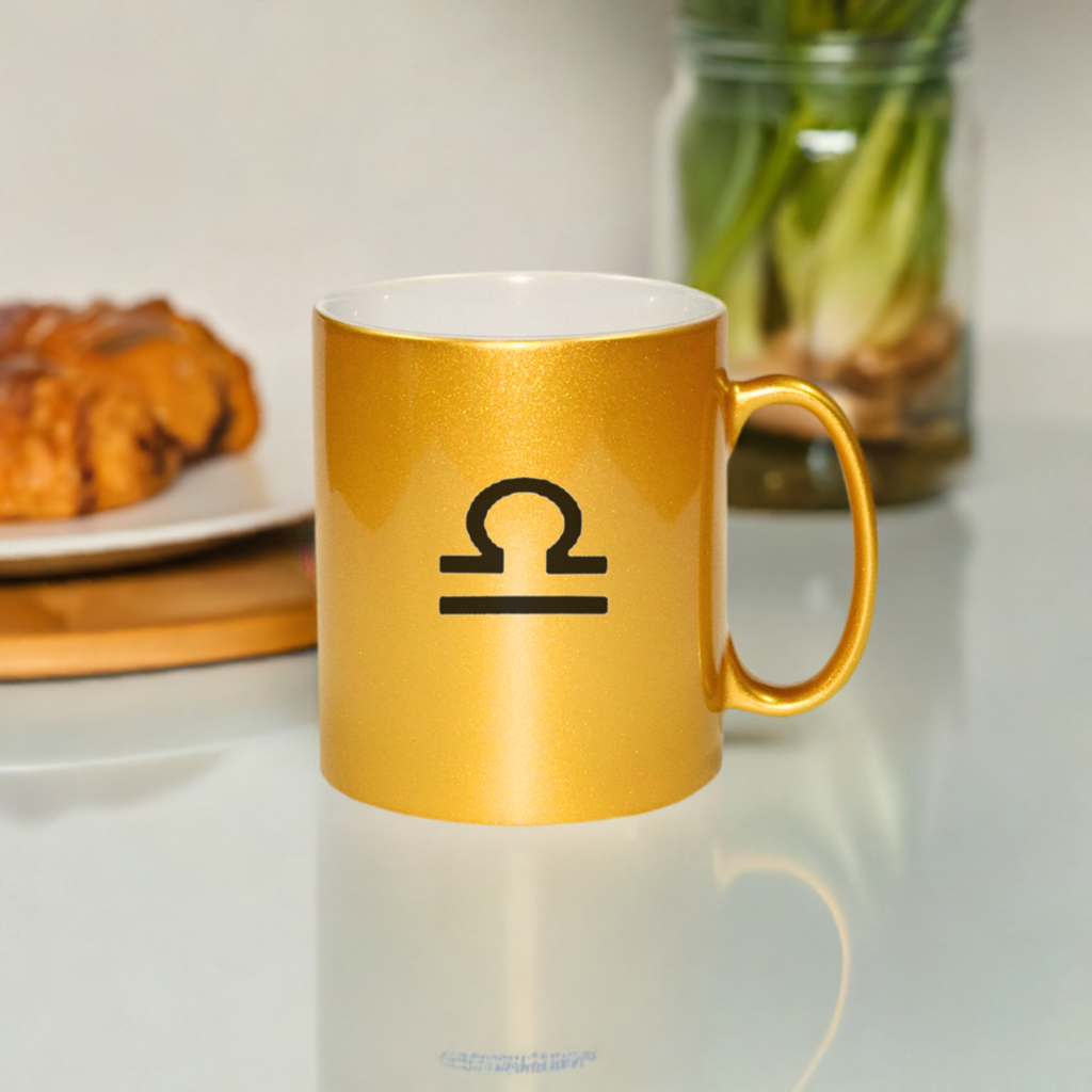 Libra Mug Silver / Gold