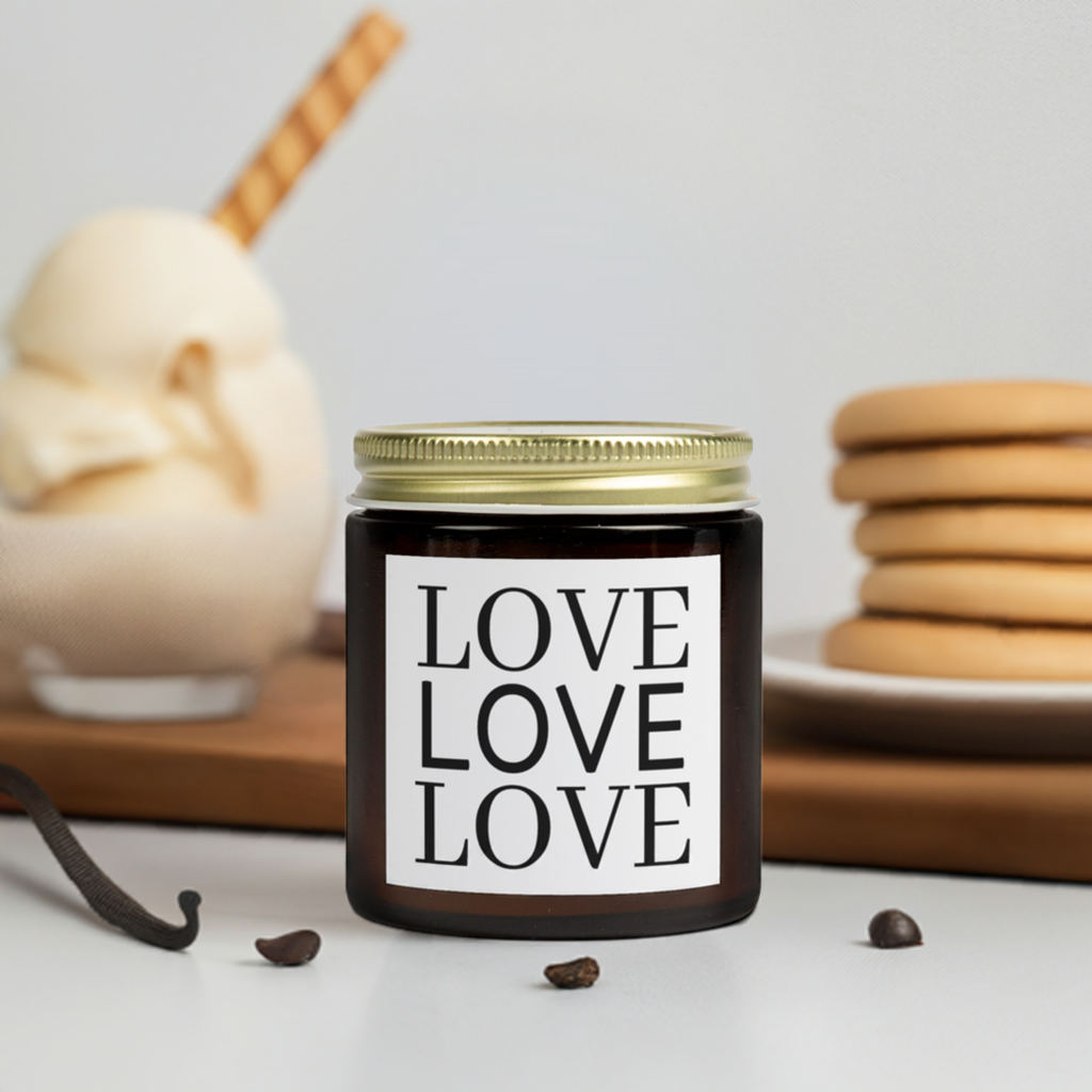 Love Love Love Candle