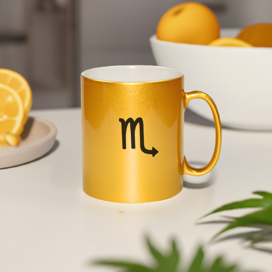 Scorpio Mug Silver / Gold
