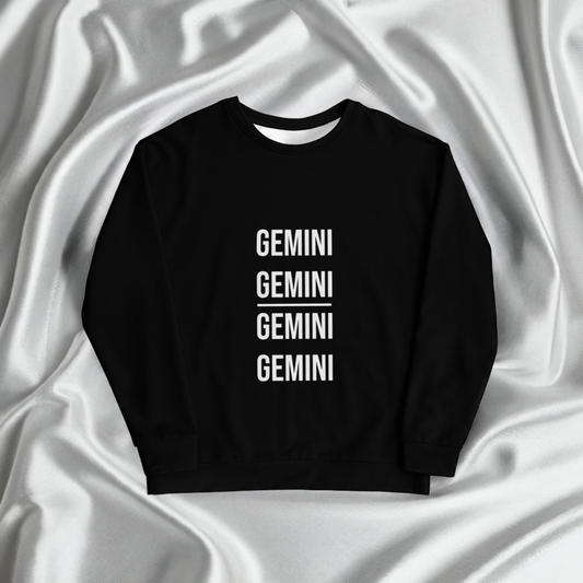Gemini Sweatshirt Black