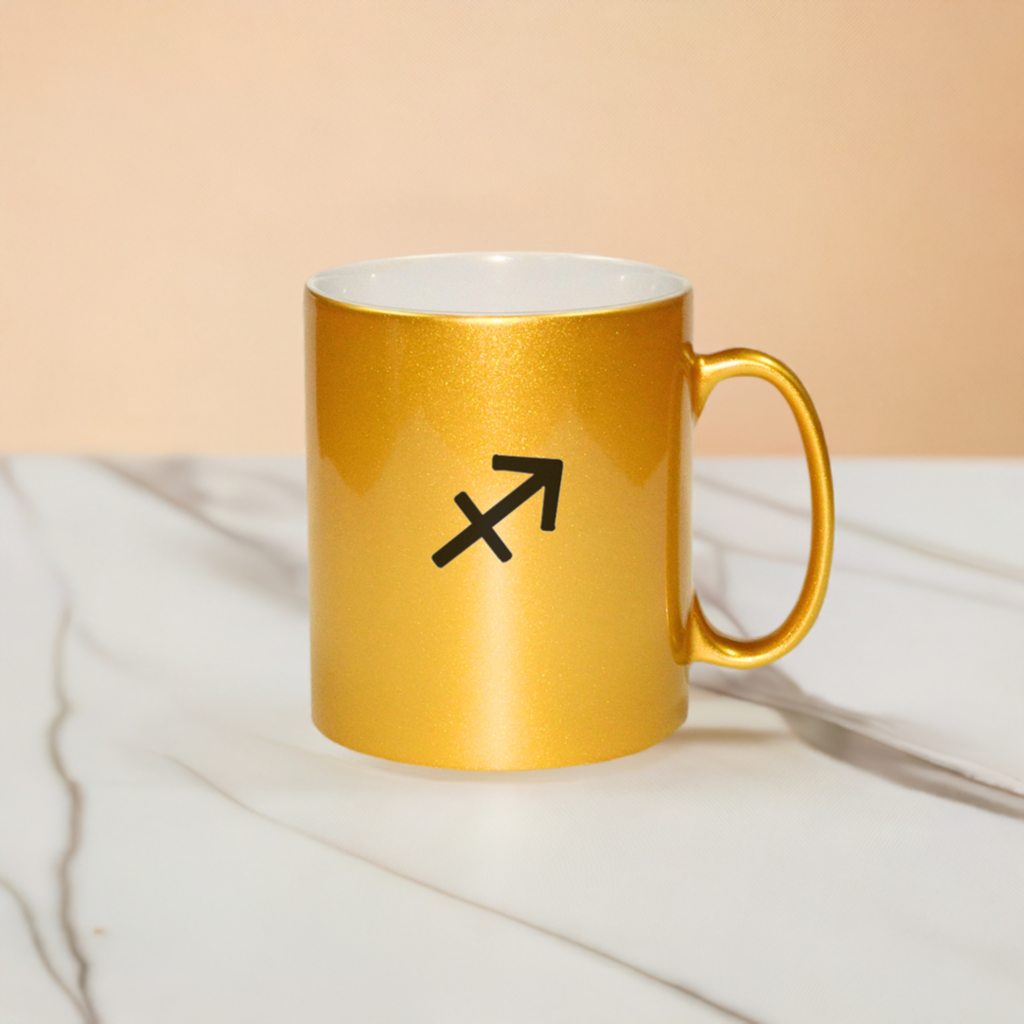 Sagittarius Mug Silver / Gold