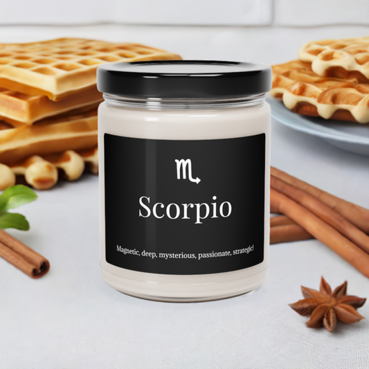 Scorpio Scented Soy Candle