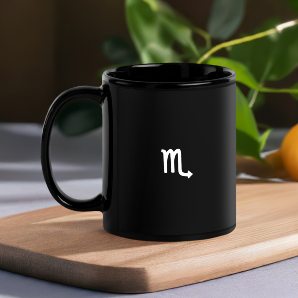 Scorpio Mug Black