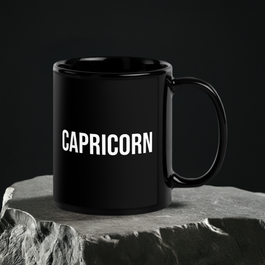 Capricorn Mug Black