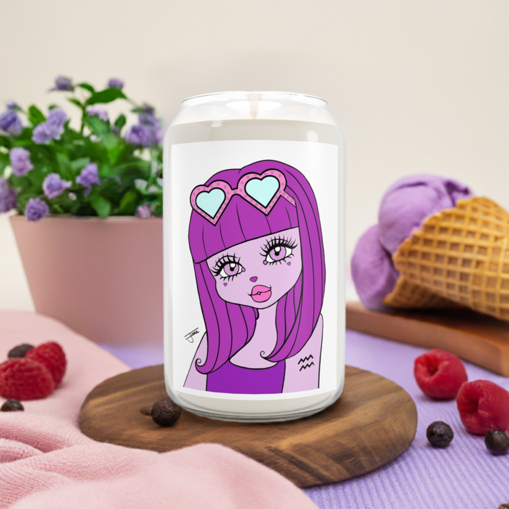 Miss Aquarius Scented Candle LARGE