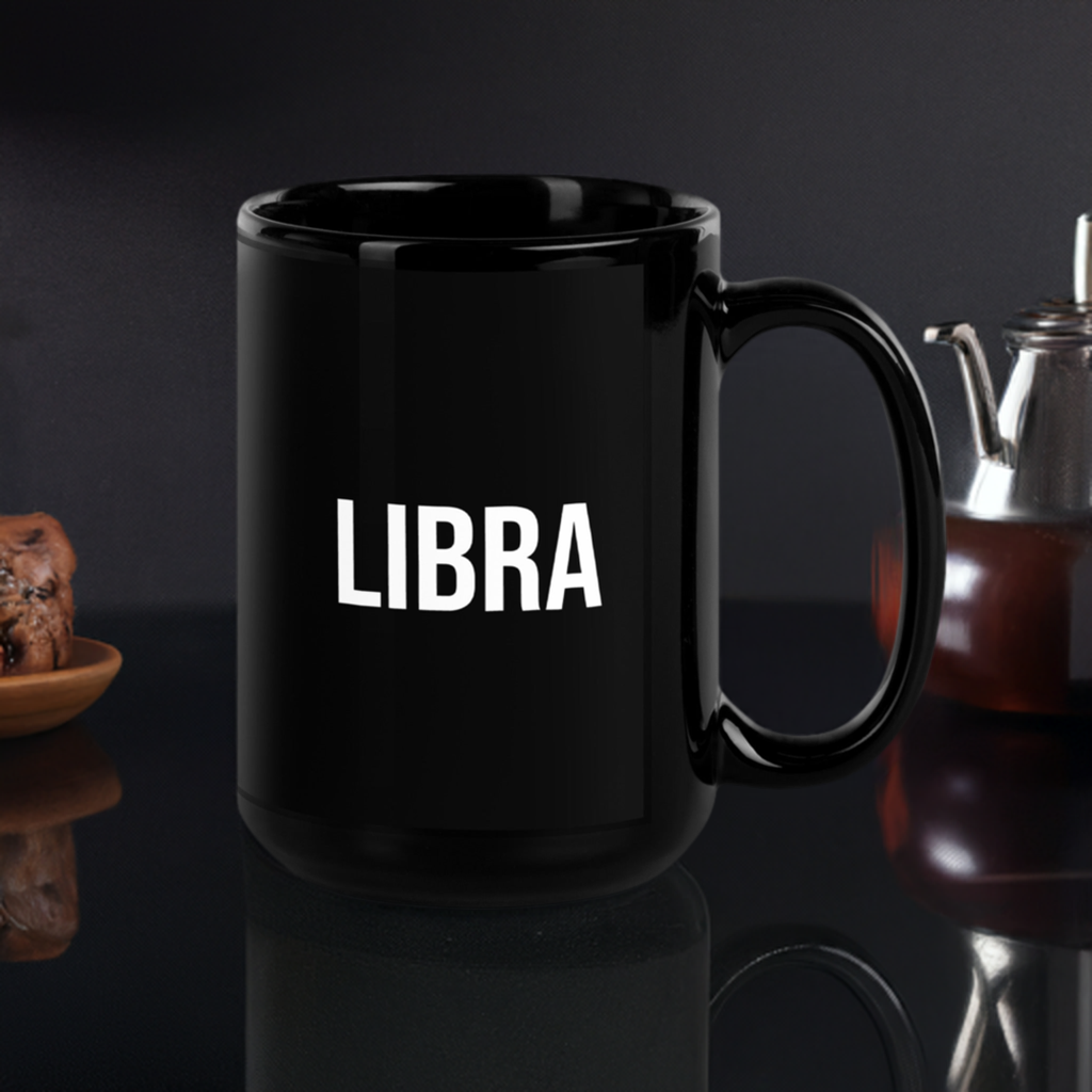 Libra Mug Black