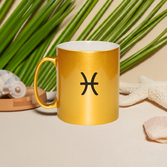 Pisces Mug Silver / Gold