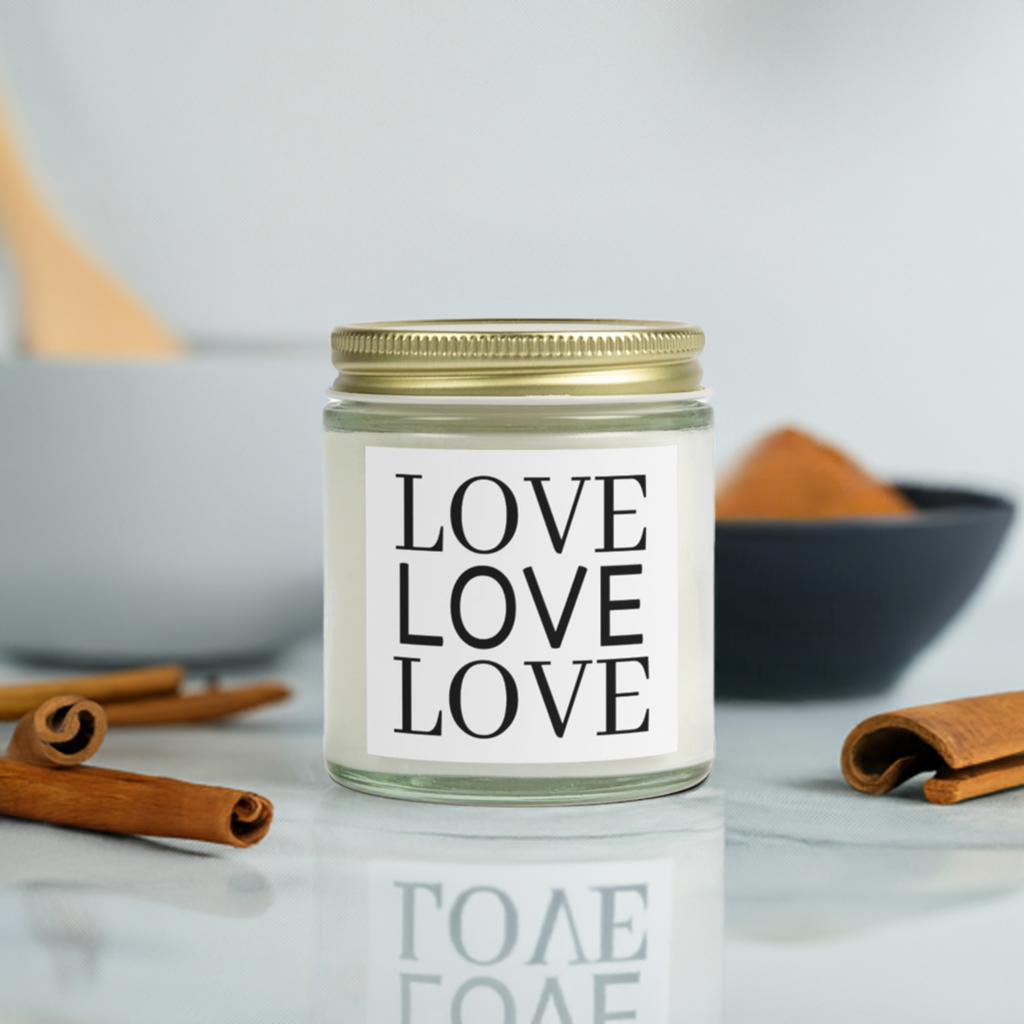 Love Love Love Candle