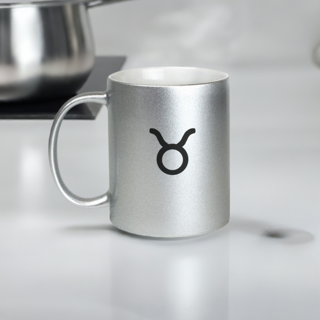 Taurus Mug Silver / Gold