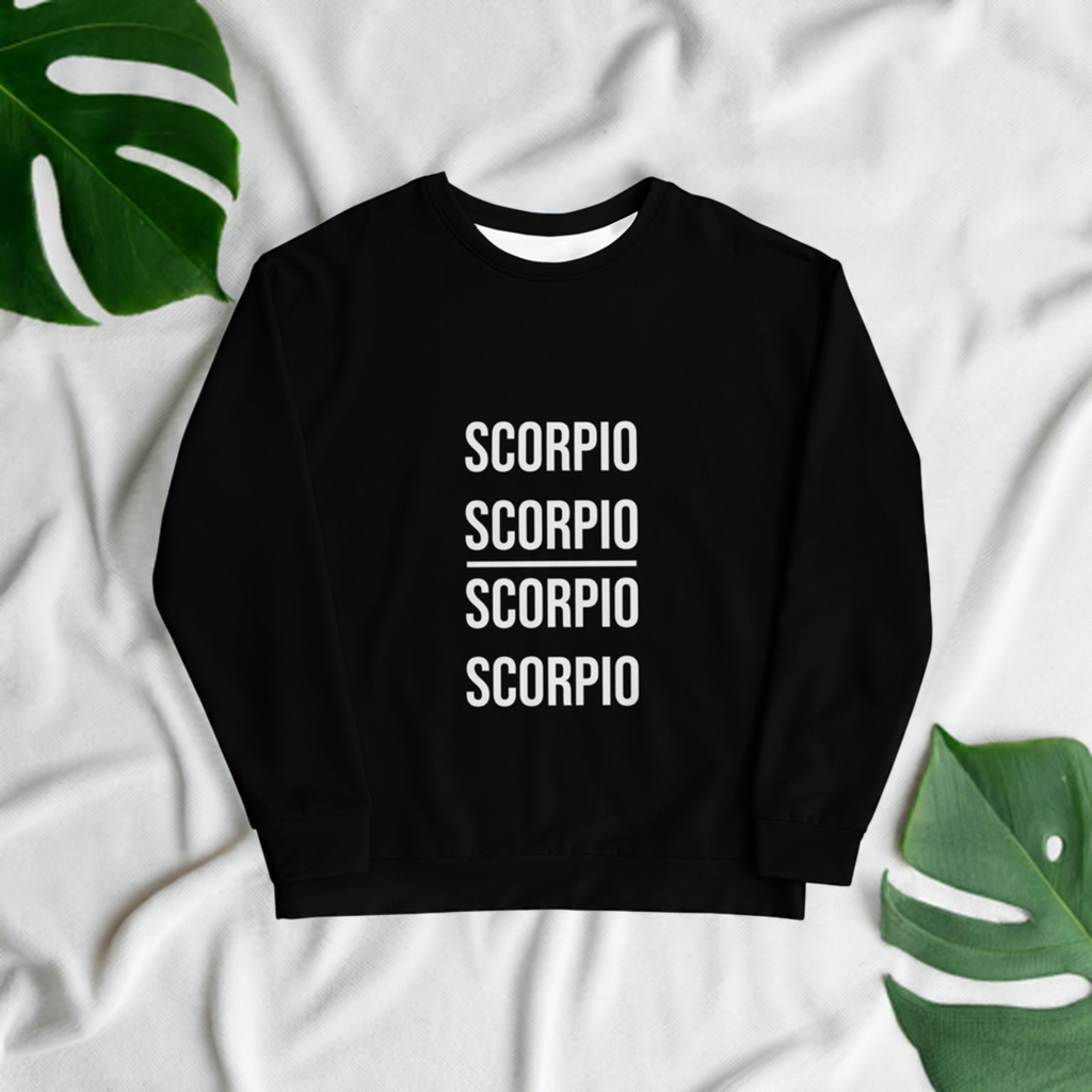 Scorpio Sweatshirt Black