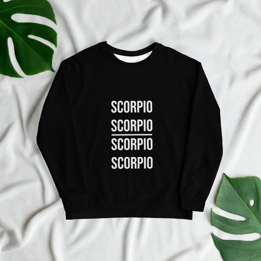 Scorpio Sweatshirt Black
