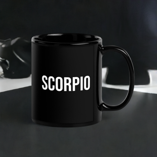 Scorpio Mug Black