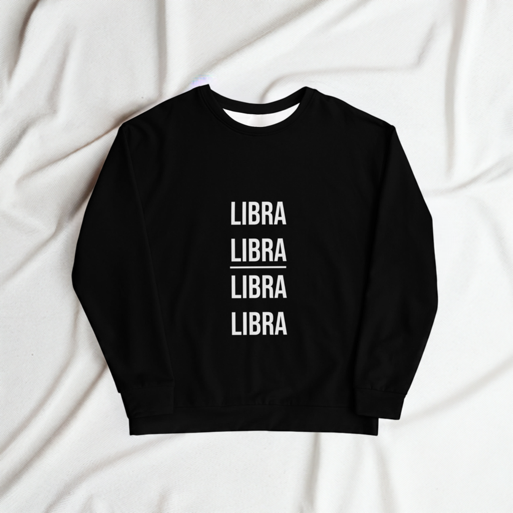 Libra Sweatshirt Black