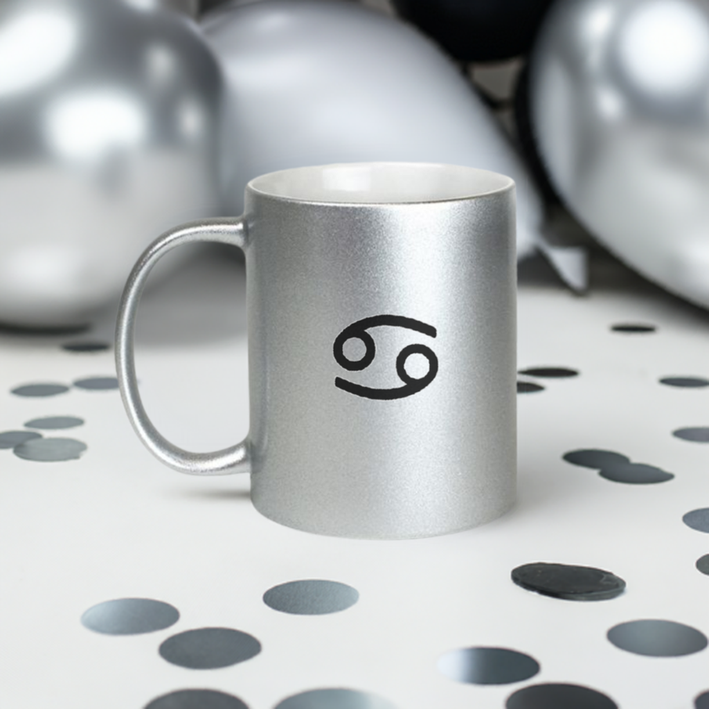 Cancerian Mug Silver / Gold