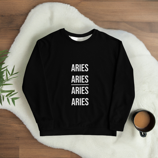 Aries Sweatshirt Black