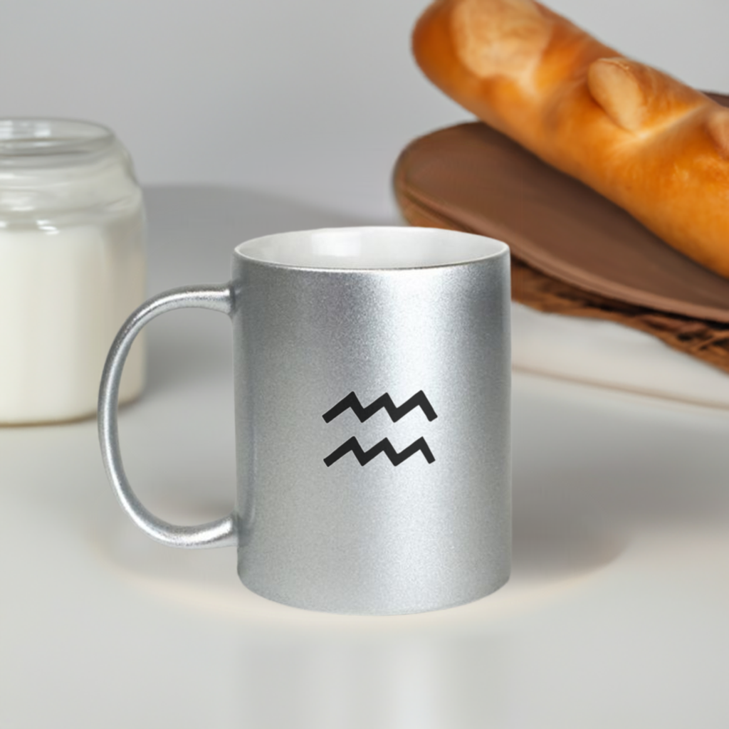 Aquarius Mug Silver / Gold