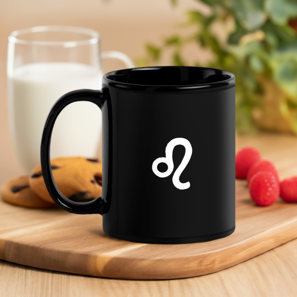 Leo Mug Black