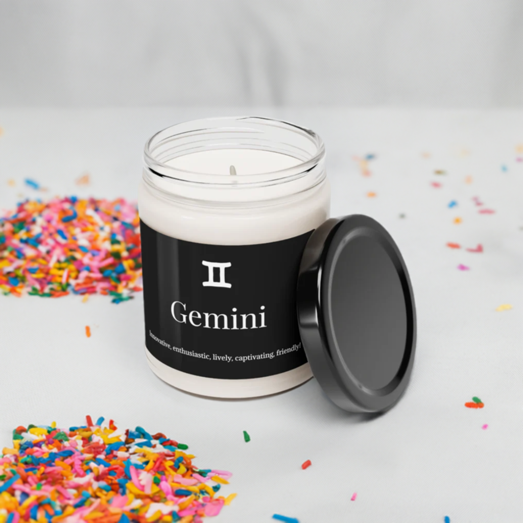 Gemini Scented Soy Candle