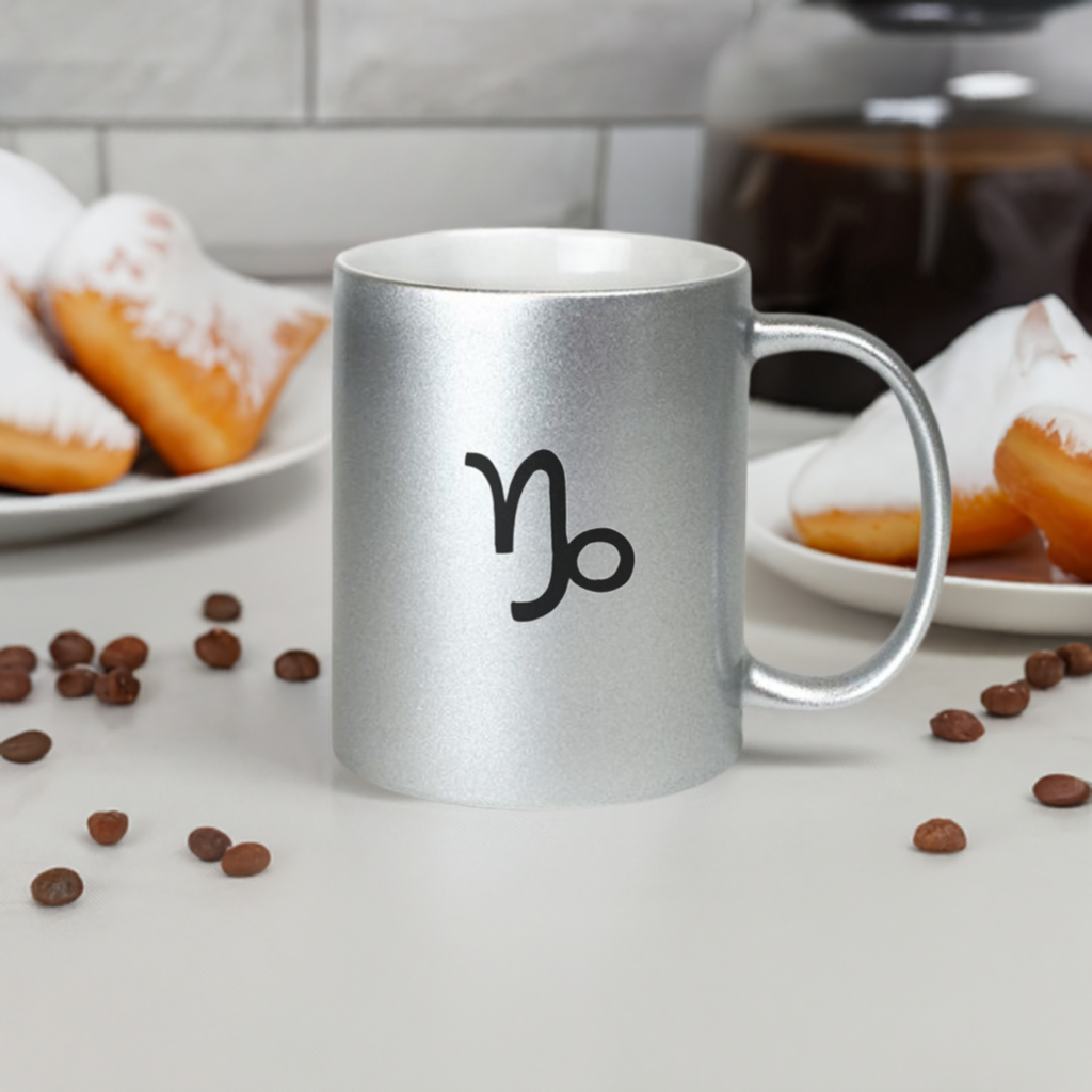 Capricorn Mug Silver / Gold