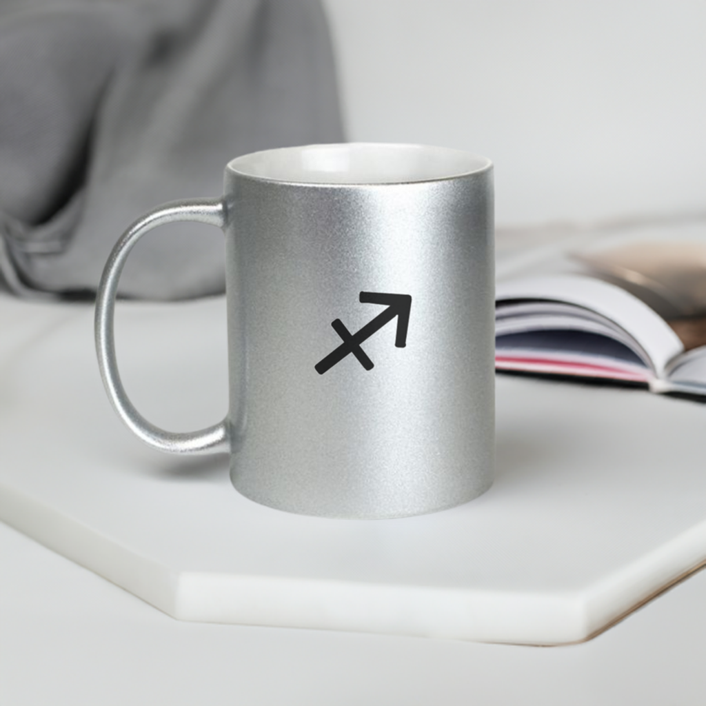 Sagittarius Mug Silver / Gold