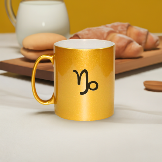 Capricorn Mug Silver / Gold