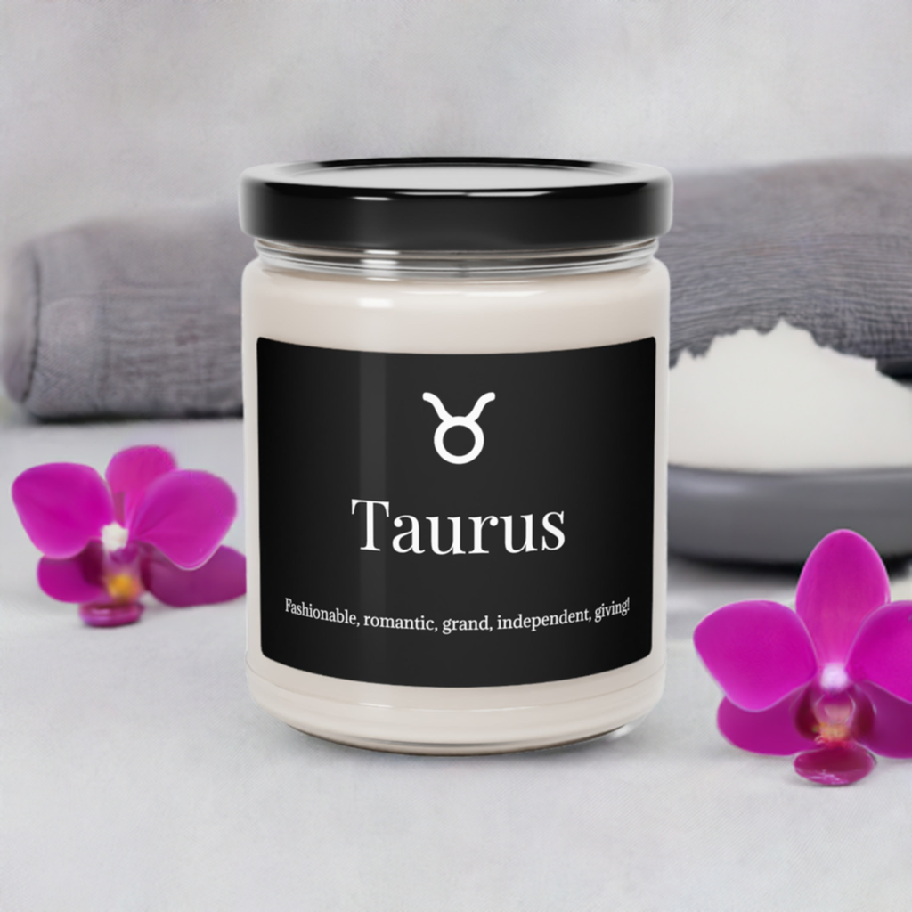 Taurus Scented Soy Candle