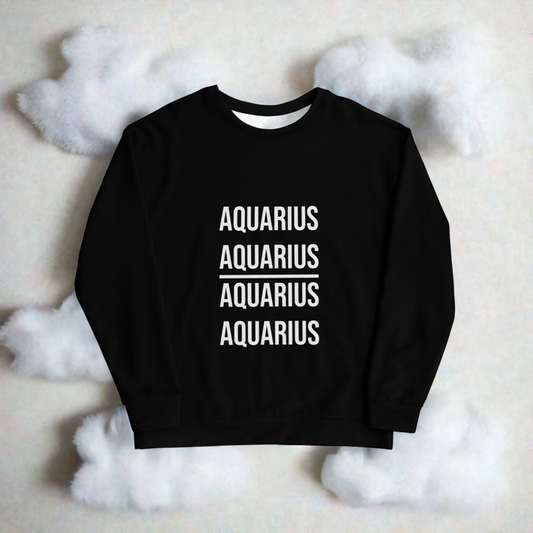 Aquarius Sweatshirt Black