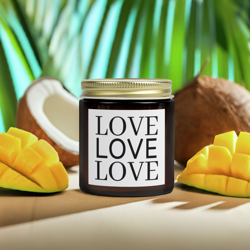 Love Love Love Candle