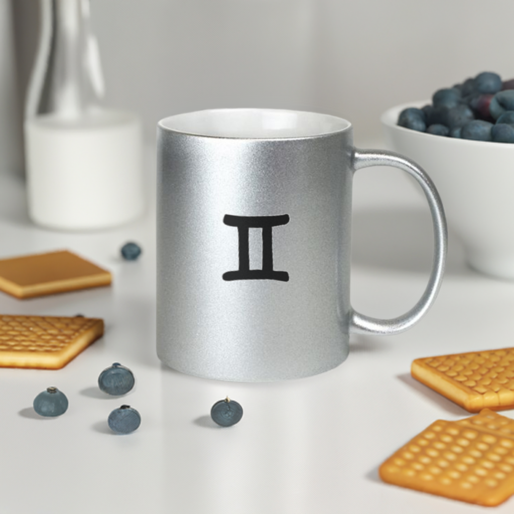 Gemini Mug Silver / Gold