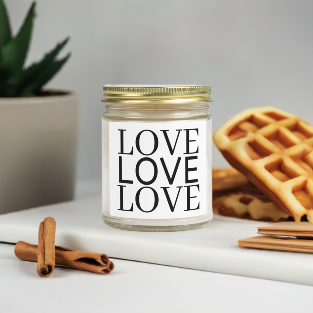 Love Love Love Candle