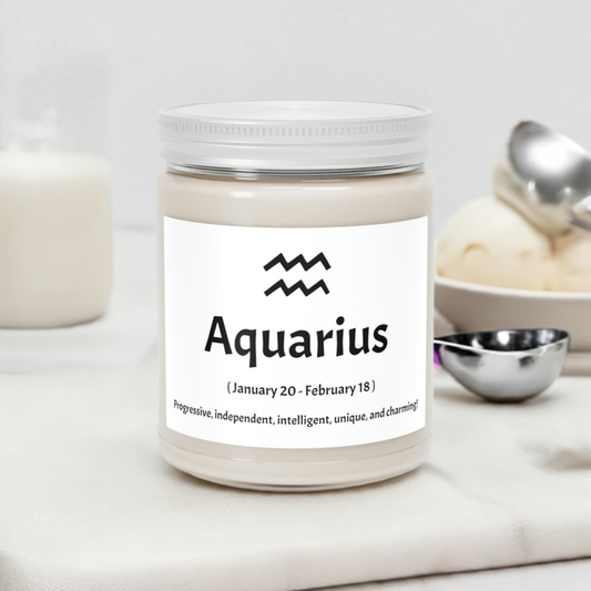 Aquarius Scented Candle
